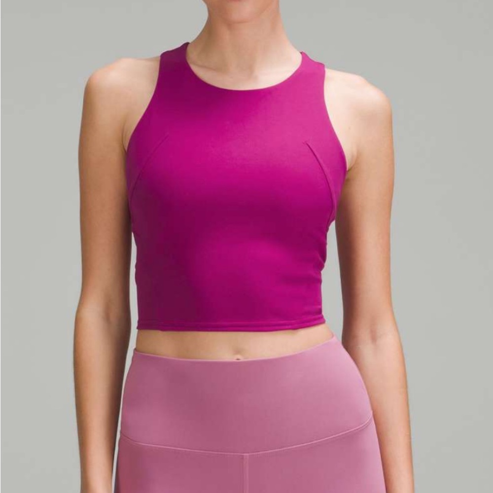 Lululemon Wunder Train Racerback Tank Top Magenta